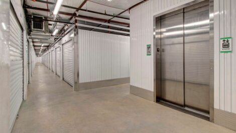 Elevator inside of Mini Storage Depot on Jenkins Road.