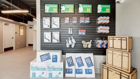 Supplies at Mini Storage Depot on Jenkins Road.