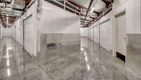 Indoor storage at Mini Storage Depot on Brick Church Pike.