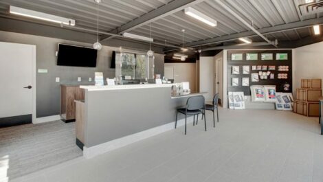 Office and supplies at Mini Storage Depot on Brick Church Pike.