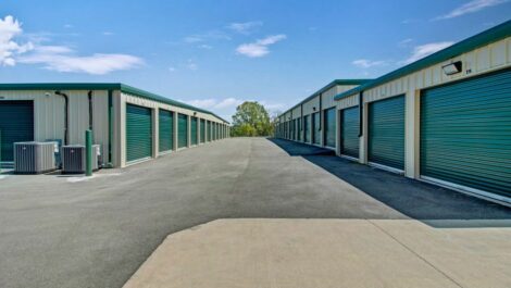 Outdoor units at Mini Storage Depot on Brick Church Pike.