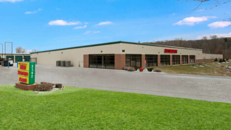 Outside of Mini Storage Depot on Walker Avenue.