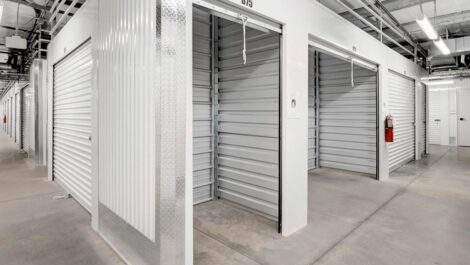 Indoor storage units at Mini Storage Depot on Bethany Road.