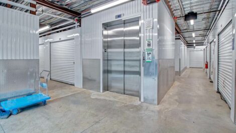 Elevator access at Mini Storage Depot in Northfield.