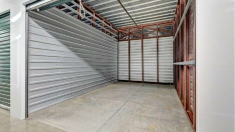 Large self storage unit at Mini Storage Depot off Fort Mill Highway.