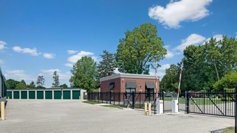 Gated access at Mini Storage Depot in Goshen, IN.
