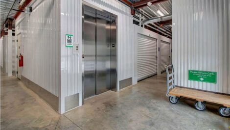 Elevator access at Mini Storage Depot in Chattanooga, TN.