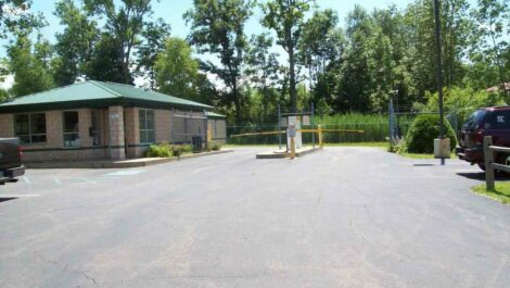 Gate access at Mini Storage Depot in Michigan City.
