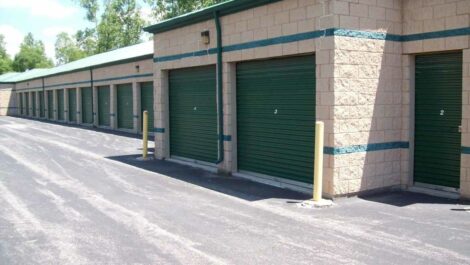 Outdoor units at Mini Storage Depot in Michigan City.