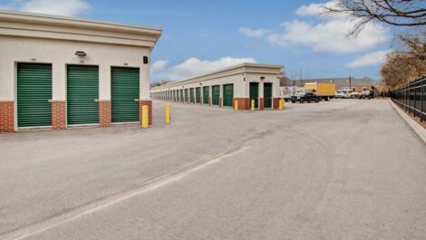 Outdoor units at Mini Storage Depot in Northfield.