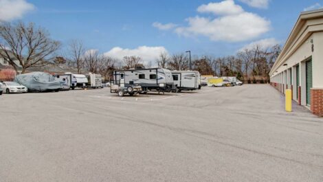Parking at Mini Storage Depot in Northfield.