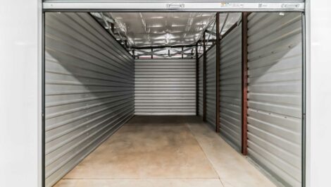 Large opened unit at Mini Storage Depot on Concord Pkwy.