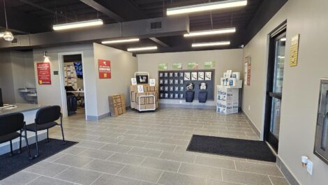 Office inside of Mini Storage Depot.