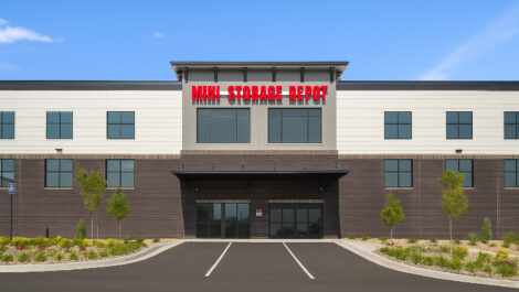 Front of Mini Storage Depot Sugarloaf.